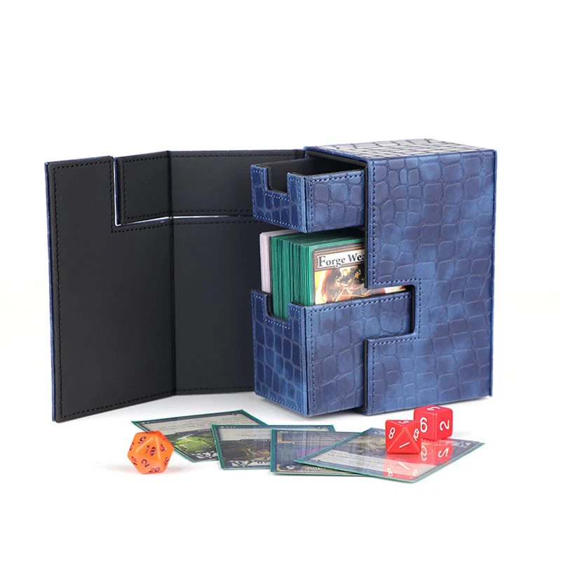 Yugioh Playing Gift Case Leather Storage Deck Card Box 1