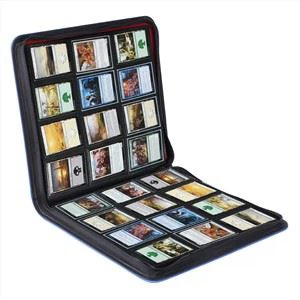 PU Leather Trading Album Card Binder