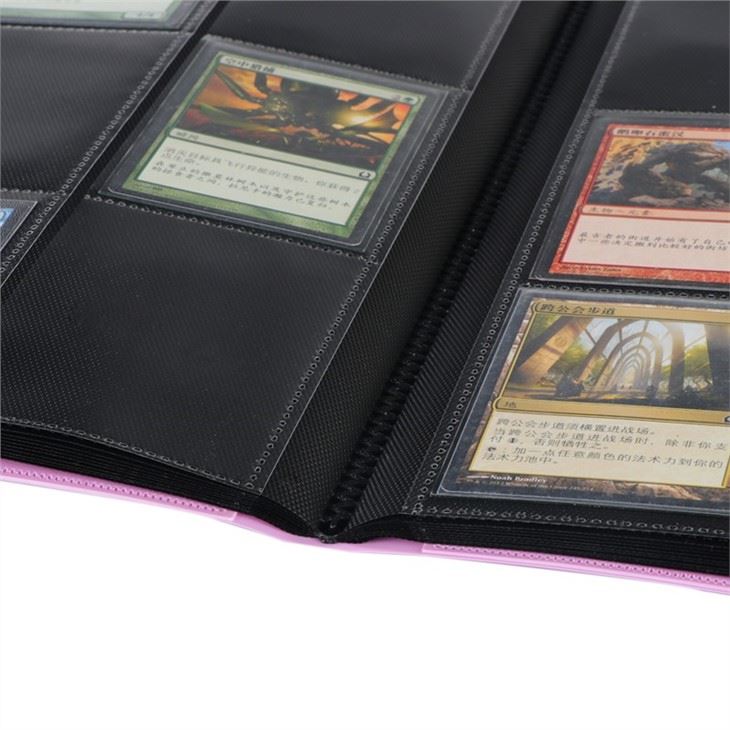 9 Pocket Card Binders With Sleeves