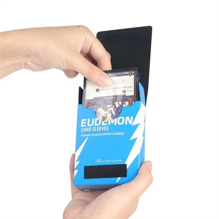 Blue Trading Card Sleeve
