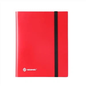 9 Pocket Trading Card Album Red