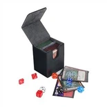 Black Leather Deck Box