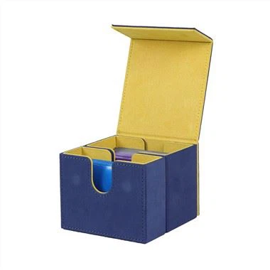 Wholesale 200+ Cards Large Capacity Game Card Sleeve Magnetic Trading Card  Deck Boxes Leather Collection Box Storage Box - China Packaging Box and  Rigid Box price