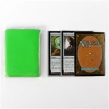 Green Penny Card Sleeves