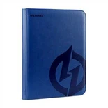 Leather Card Binder With 9 Pockets