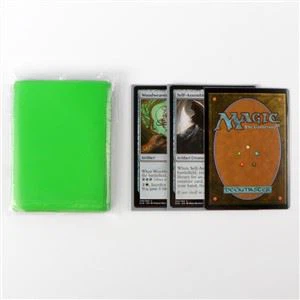 Light Green Trading Holder Card Sleeves