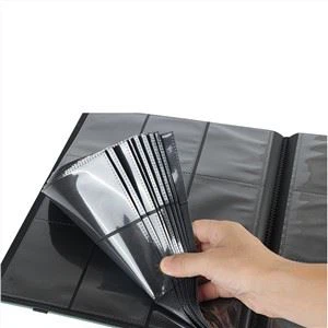 Customized Leather Trading Card Binders