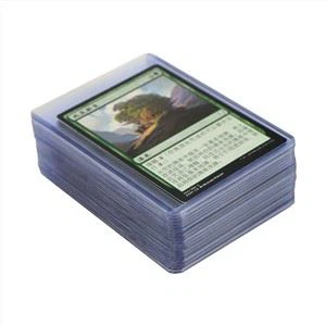Transparent Card Sleeve, Standard Size Trading Card