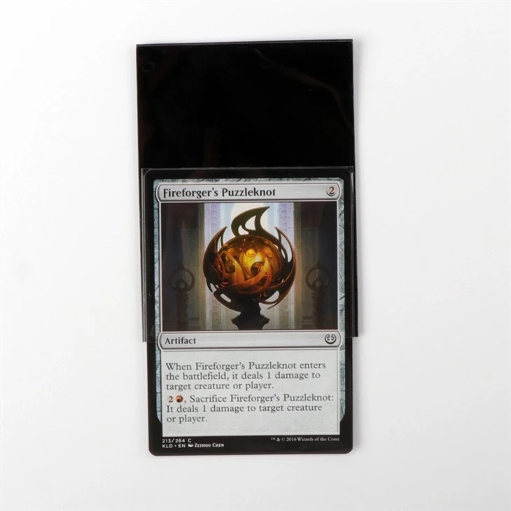 Black MTG Card Sleeves