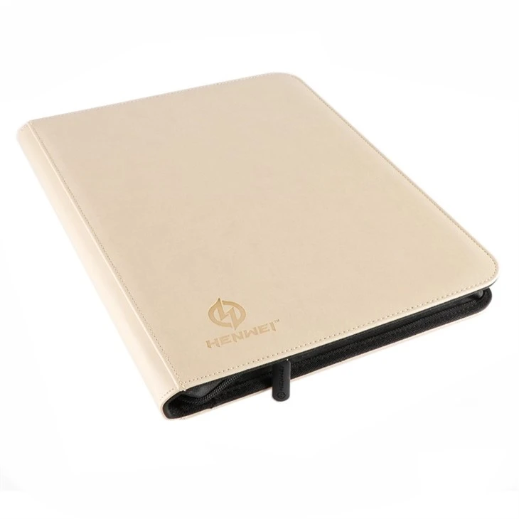 Card Binder Zipper Collector Storage Album