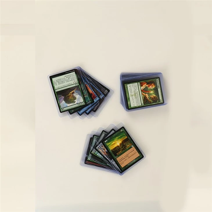 Plastic Baseball Toploader Card Sleeves