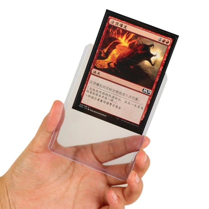 Toploaders Transparent Hard Plastic