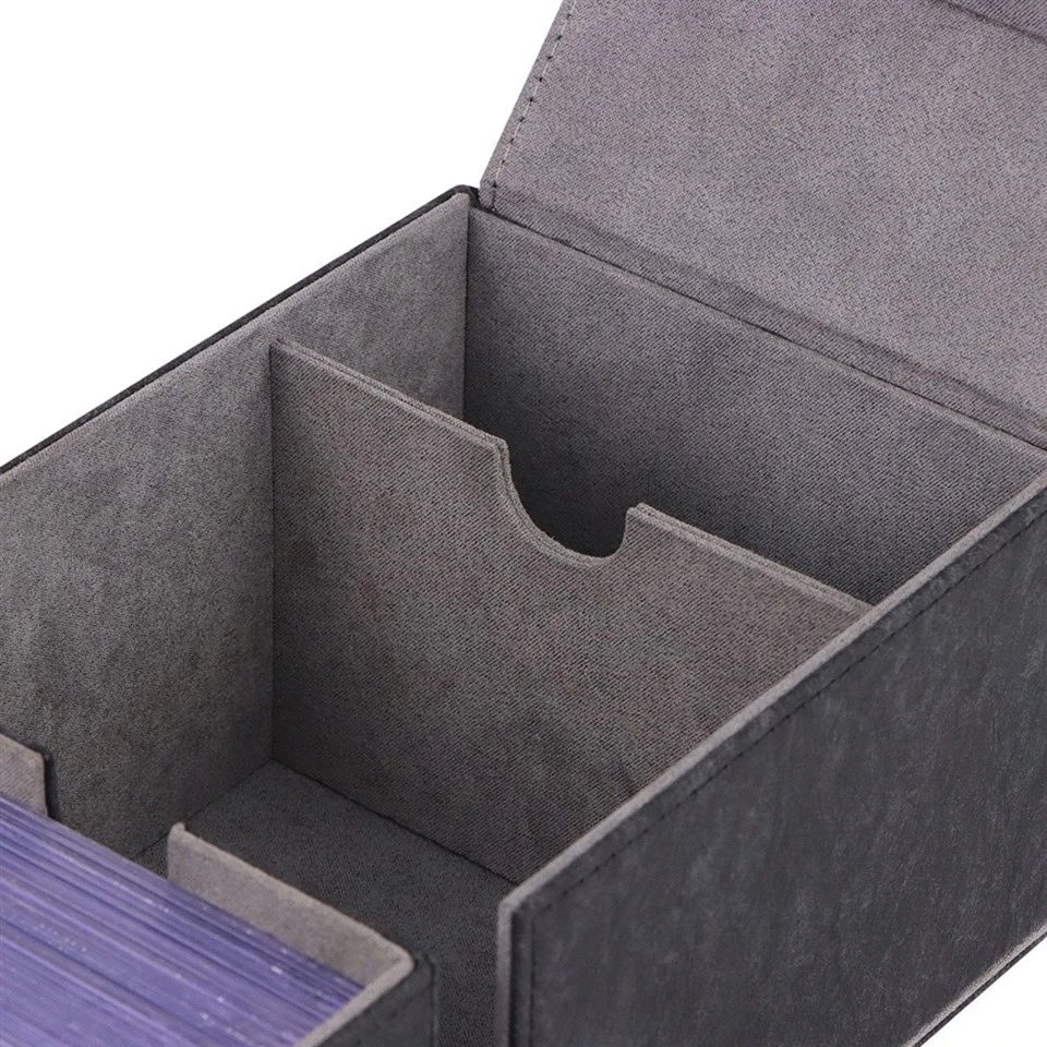 Leather Magnetic Card Storage Box Bulk price