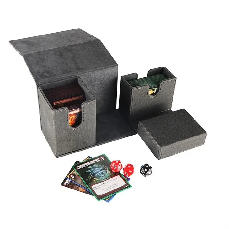 Leather MTG Commander Decks Box
