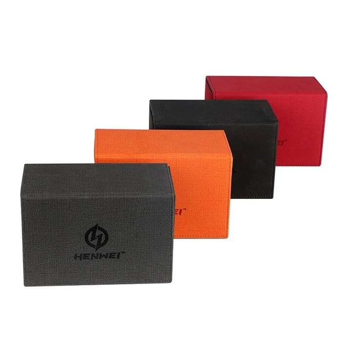 Leather MTG Commander Decks Box