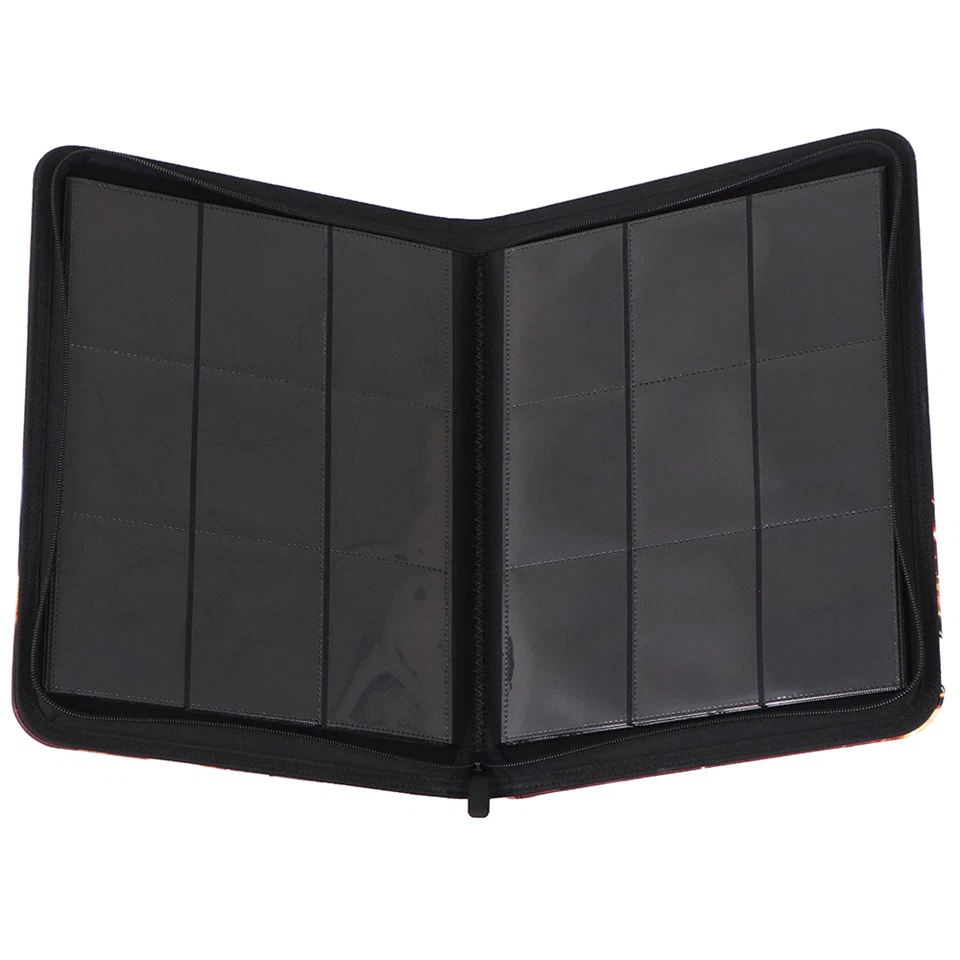 trading card binder nearby Amazon.com: Card Guardian - 9 Pocket Premium Binder with Zipper for 360 Cards  Trading Card Games TCG (Lime Green) - Side Loaded Pockets main image 0