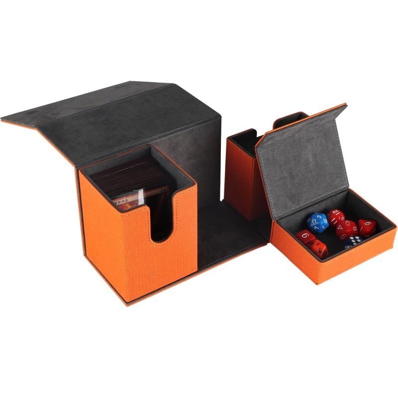 MTG Commander Leather Card Deck Case