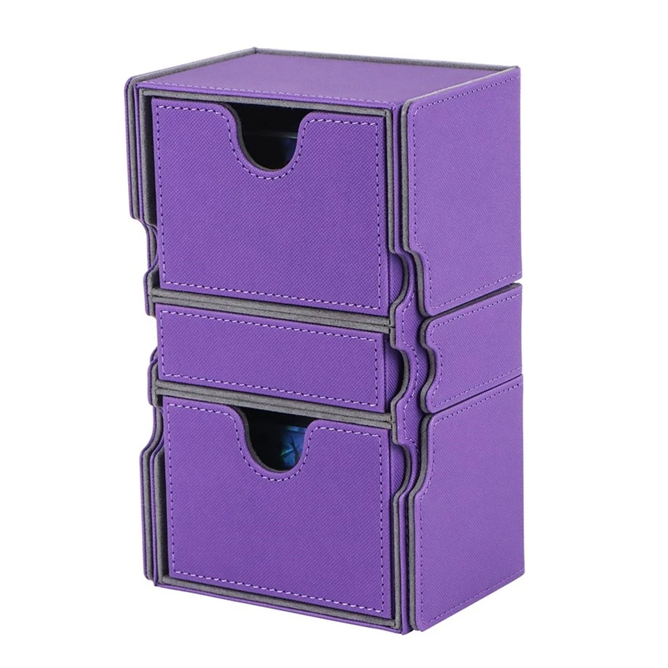 PU Leather Capacity Commander Box
