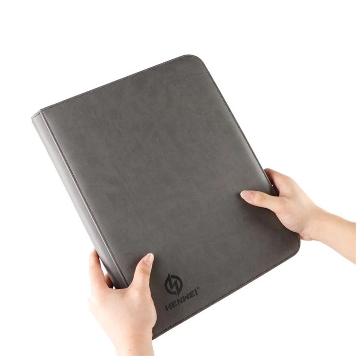 Sided Pocket PU Card Collection Binder