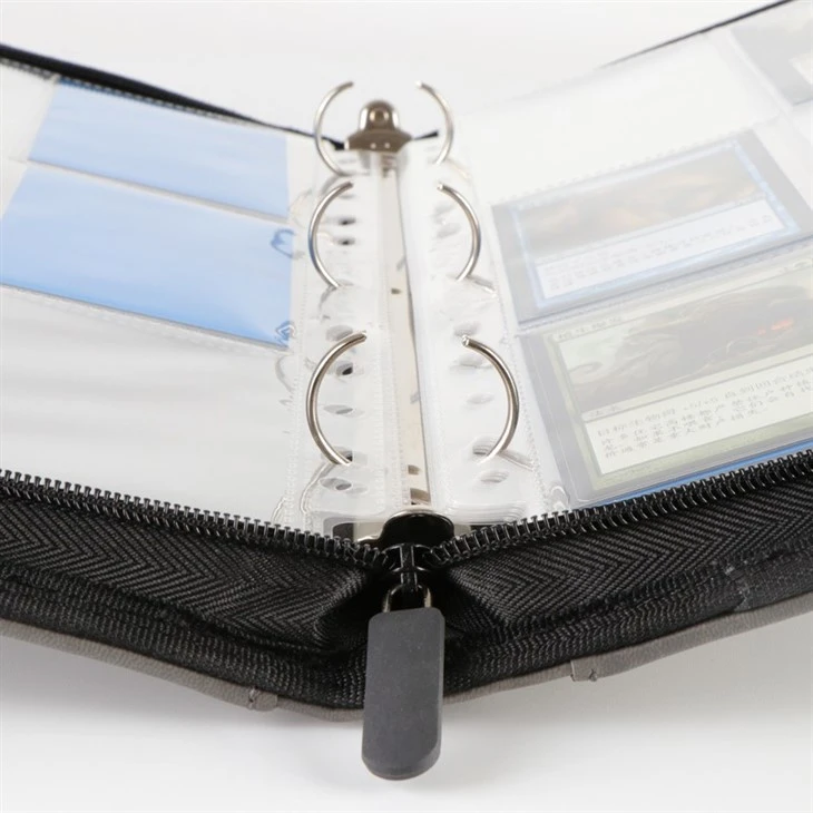 Sided Pocket PU Collection Binder