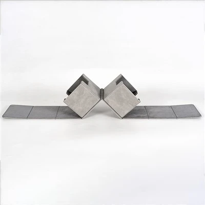 Capacity Sturdy Leather Strong Box