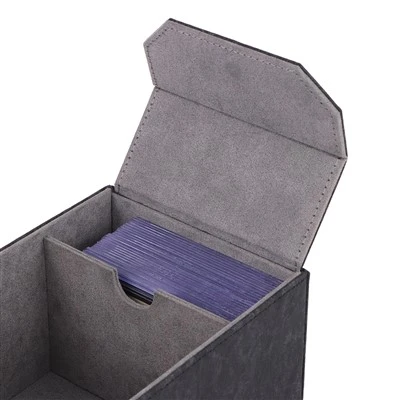 Leather Cards Storage Box Magnetic