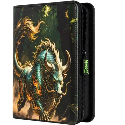 Leather Cover Trading Card Binder