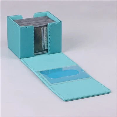 Magnetic Closure Leather Card Box