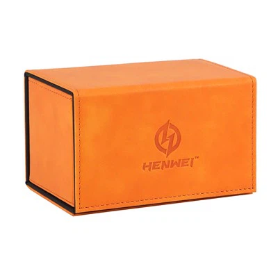 Magnetic Playing Leather Deck Case