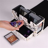 Magnetic Trading Cards Leather Case