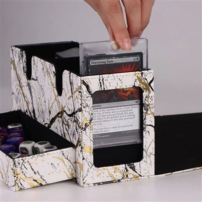 MTG Commander Leather Deck Card Boxes