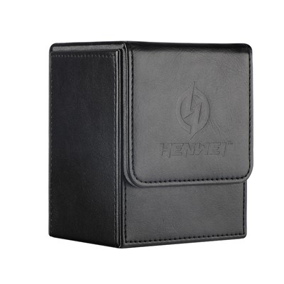 Playing Leather Card Box Compatible